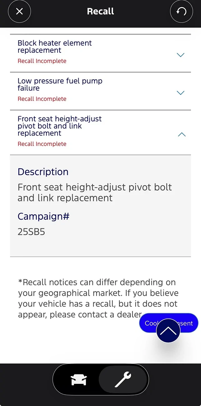 Ford Bronco Recall 25SB5 : Loose Seat Frame Bolts in 2021-2023 Bronco (163k units affected) IMG_0973
