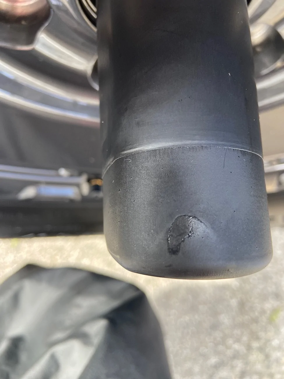 Ford Bronco Backup camera housing defect IMG_5078