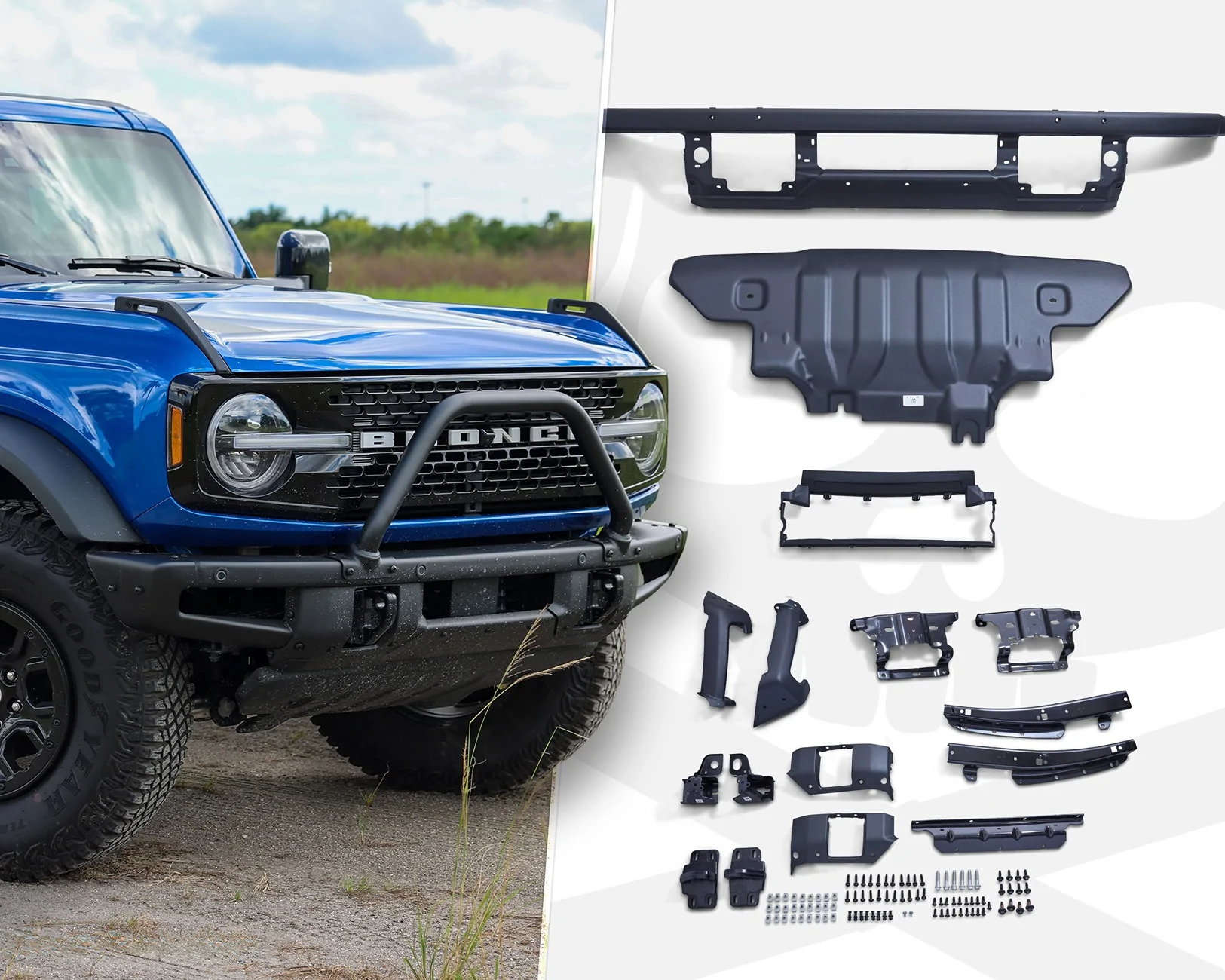 Ford Bronco Ford Performance Modular Front Bumper - Release 1000012393