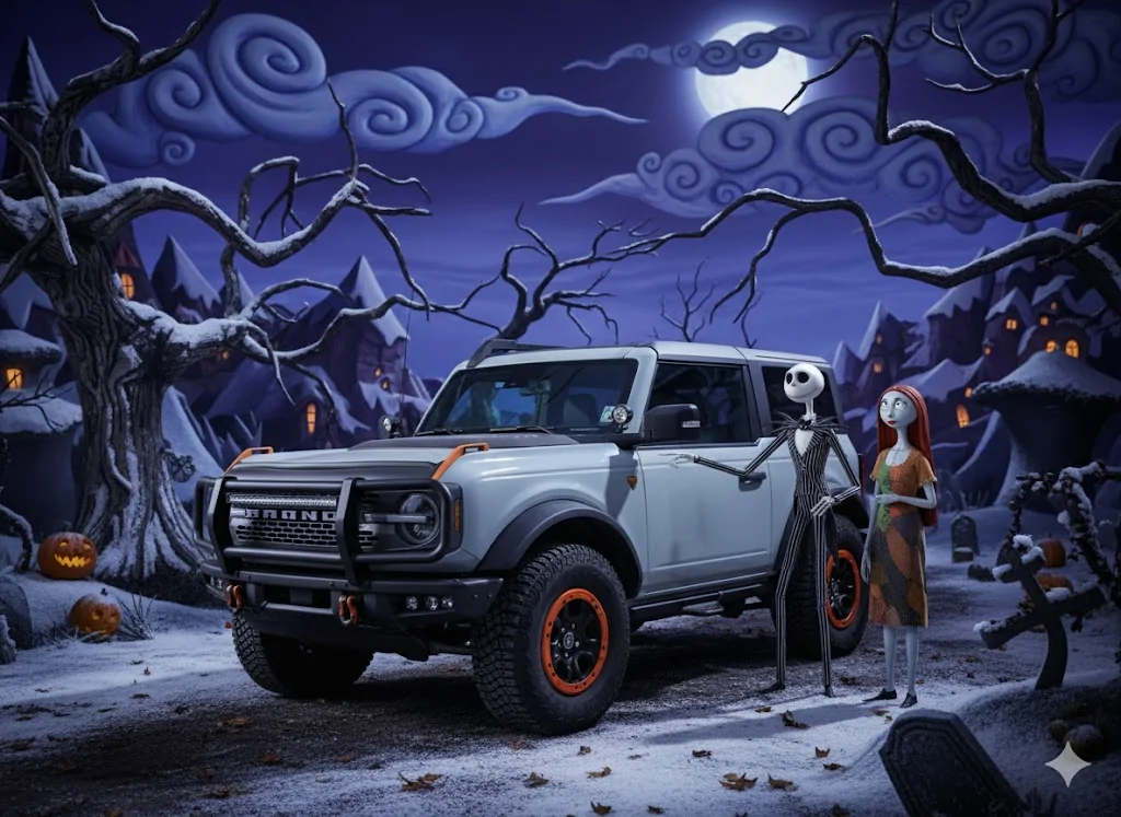Ford Bronco Fun AI Images of Your Bronco - Try This and Post Yours! Haloween