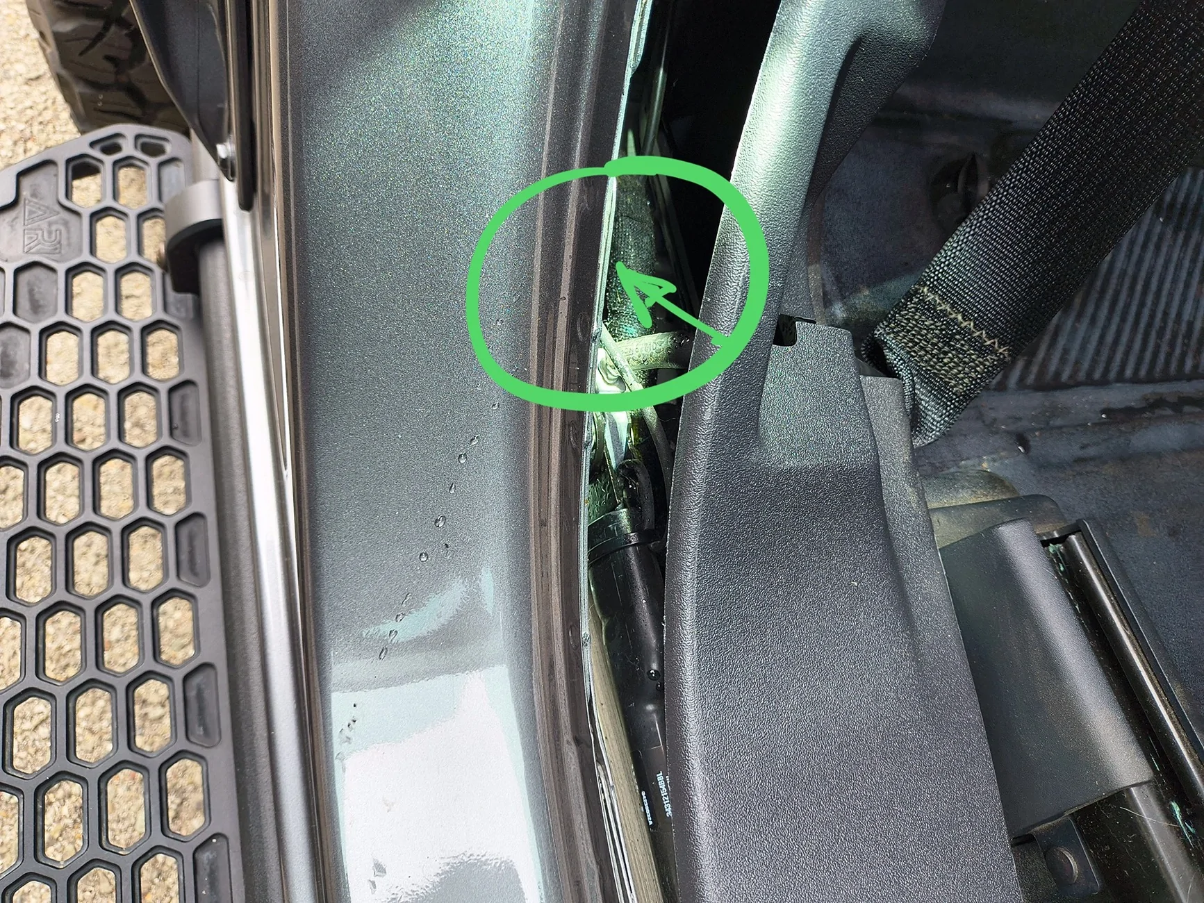 Ford Bronco Washer Fluid Leak - Front Wheel Well [2021 4 Dr Badlands] IMG_3946
