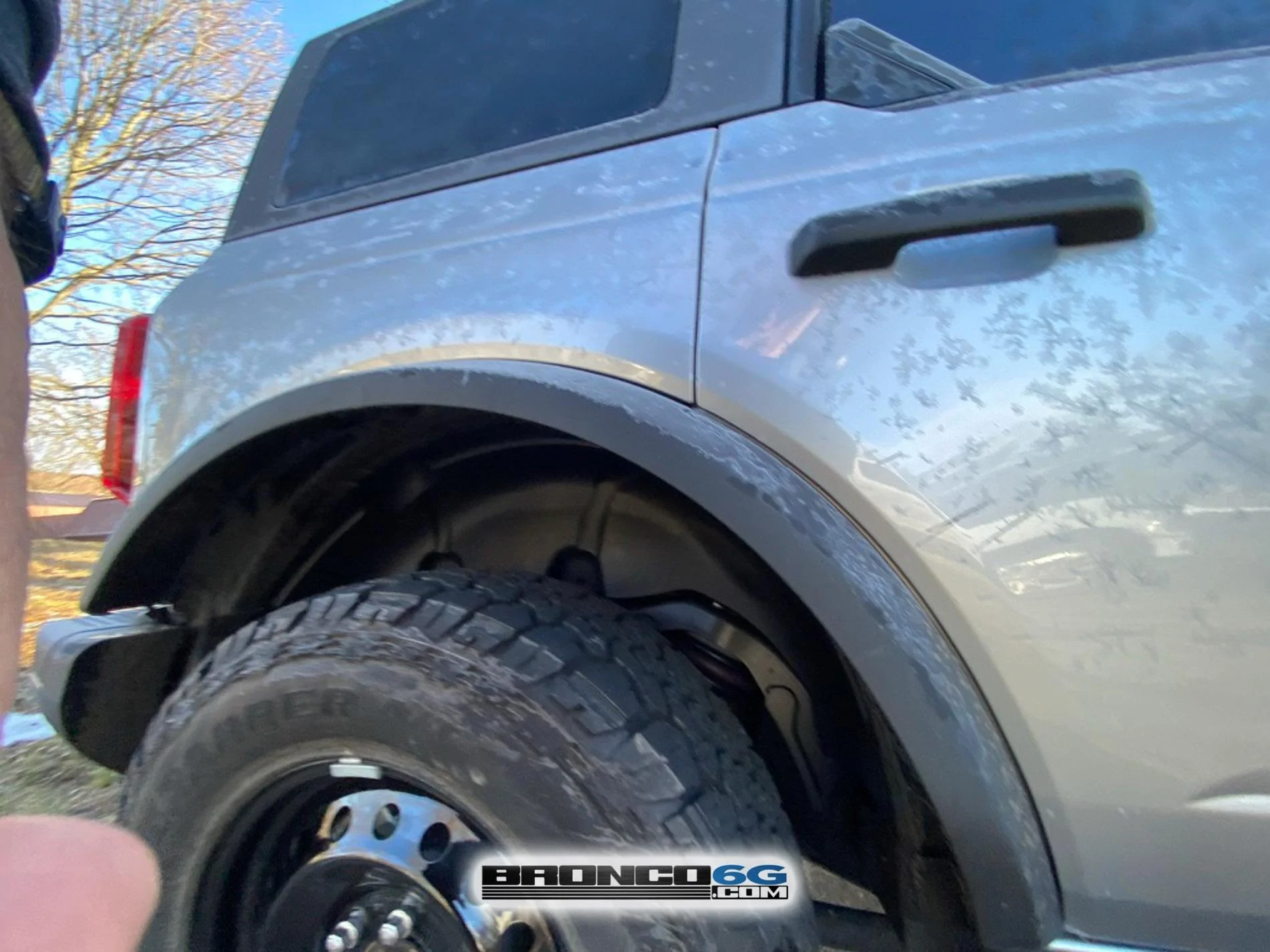 Ford Bronco Jackpot! Bronco Black Diamond (Iconic Silver) seen up close & personal this morning Ionic Silver Bronco Black Diamond 1C680634-79D0-446B-89F2-E60EC4E4E421_1_105_c