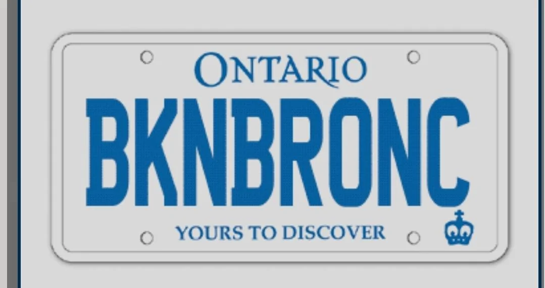 Ford Bronco Custom vanity license plate for Bronco? Screenshot_20210110-071037_Edg