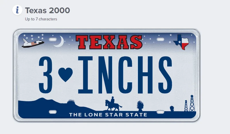 Ford Bronco Custom vanity license plate for Bronco? 1610318953663