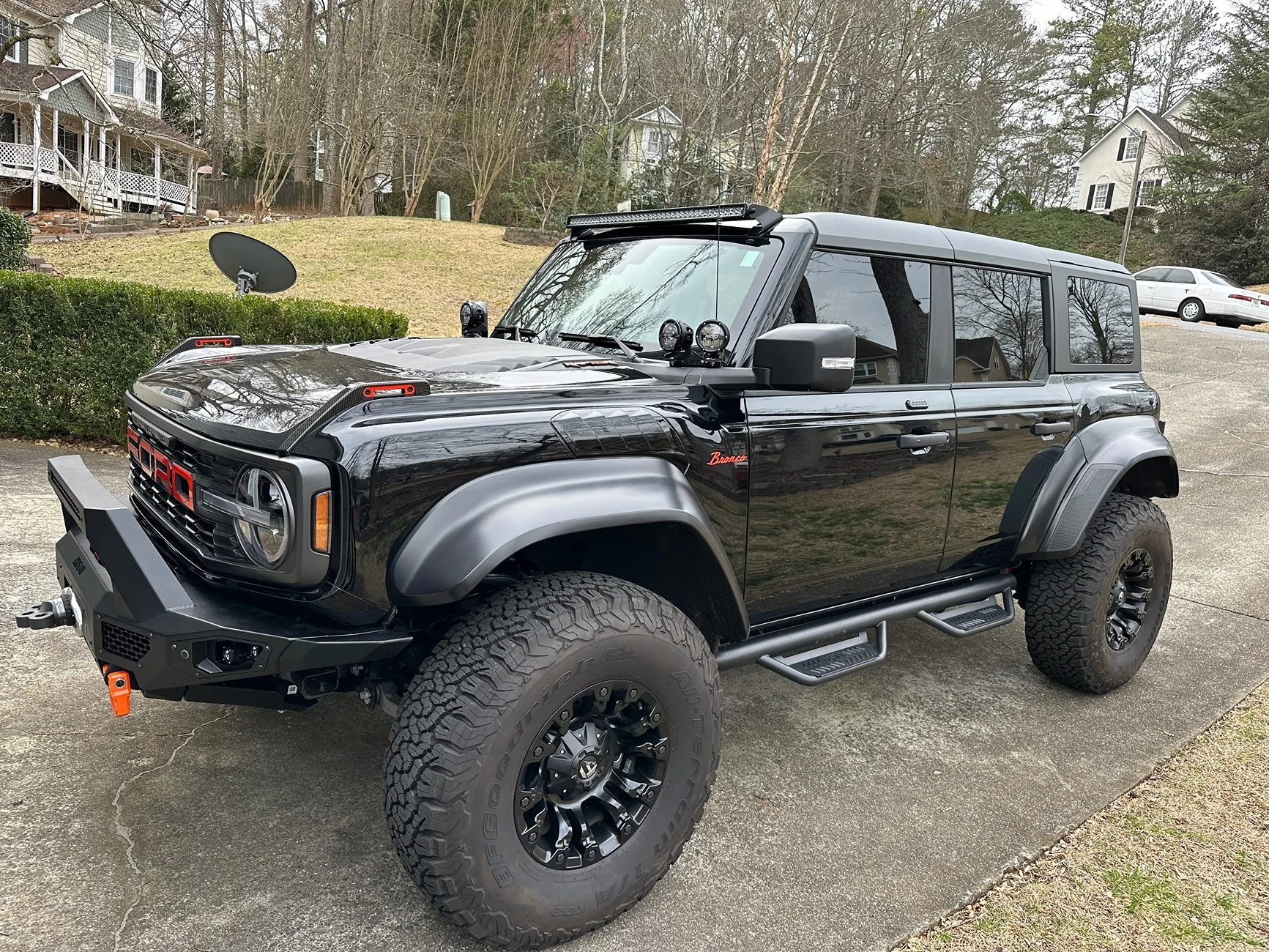Ford Bronco Raptor Style Running Boards Differences IMG_5786