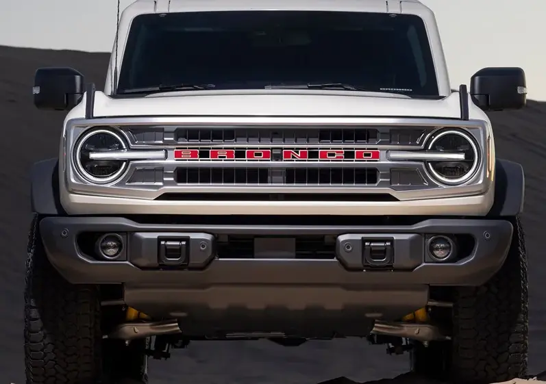 Ford Bronco Bronco Modular Grille Kit (paintable 3 piece grill) from Ford Performance is coming next year 760603-665563ab97da4ae61853600405c4d282