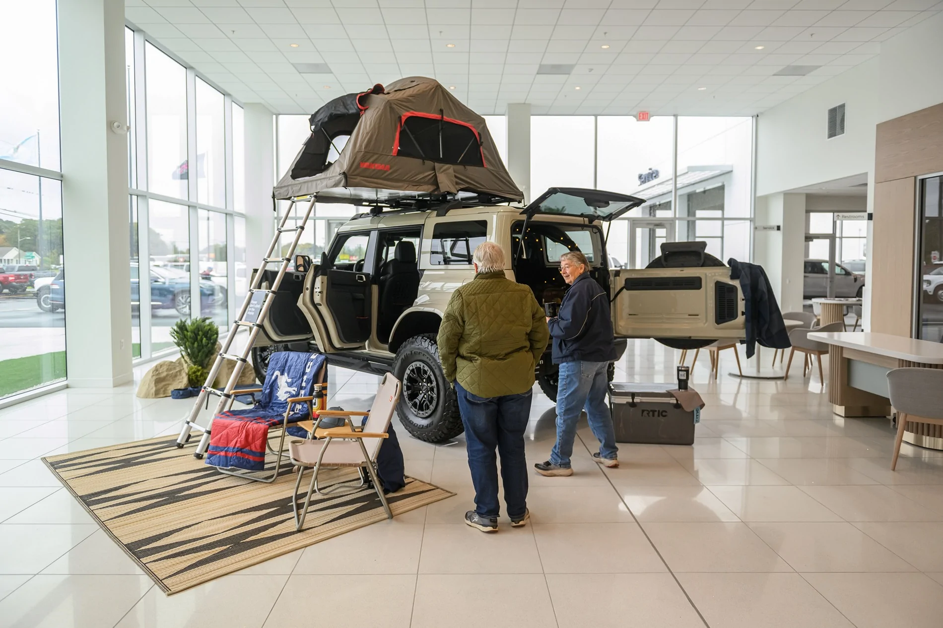 Ford Bronco Ford Unveils New Dealership Design and Sales & Service Experience IMG_3895
