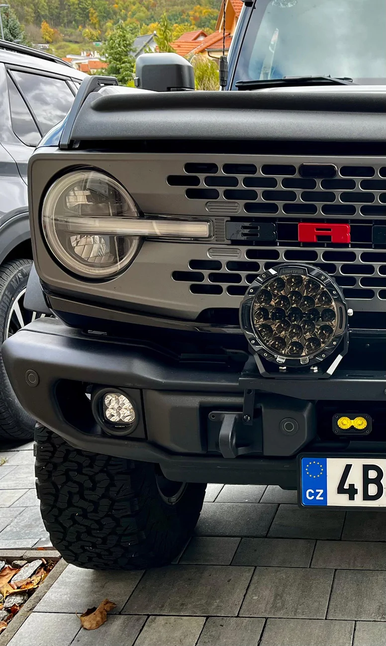 Ford Bronco Capable Bumper Foglight mount Capable bumper Fog Lights brecket