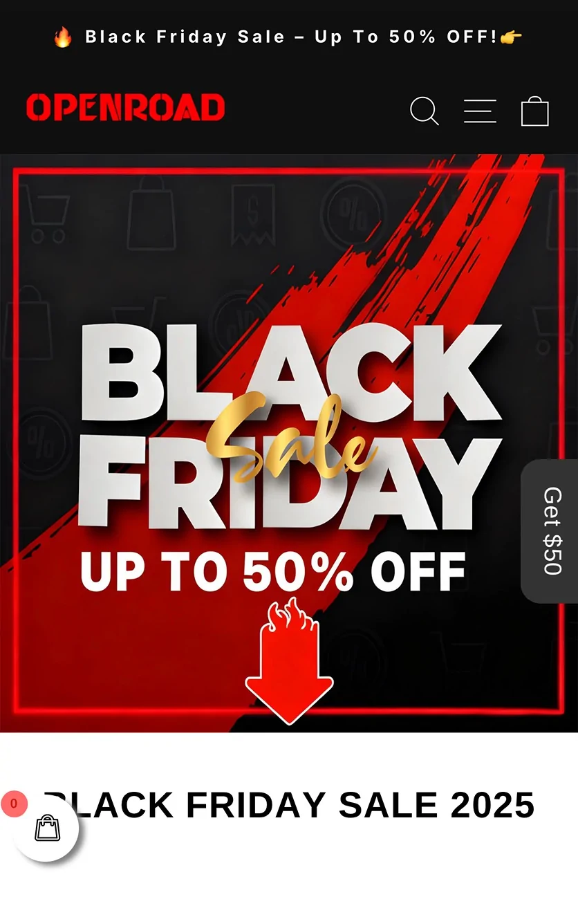 Ford Bronco OpenRoad BLACK FRIDAY SPECIALS UP YO 50% OFF IMG_3580