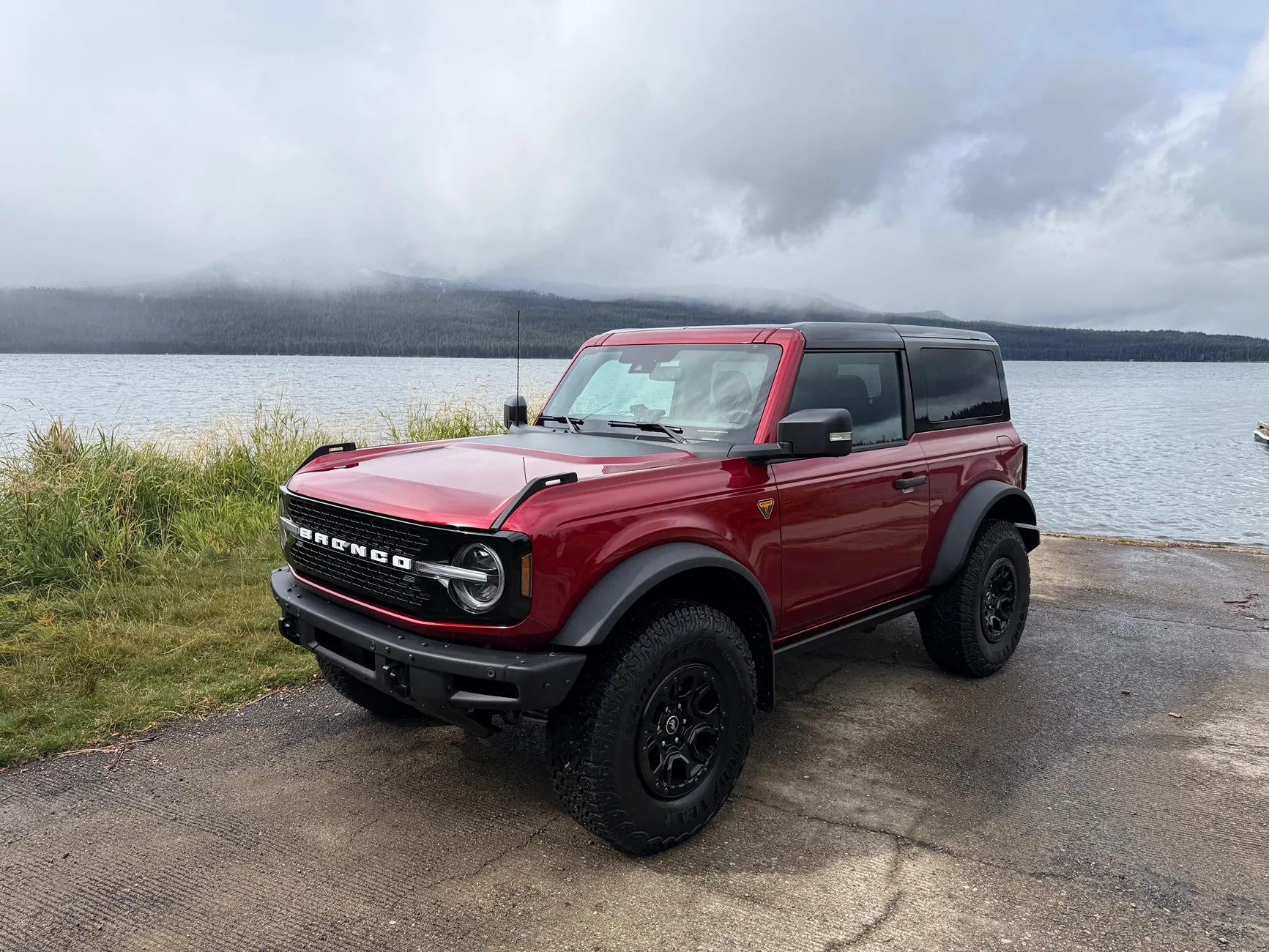 Ford Bronco RUBY RED Bronco Club IMG_2337