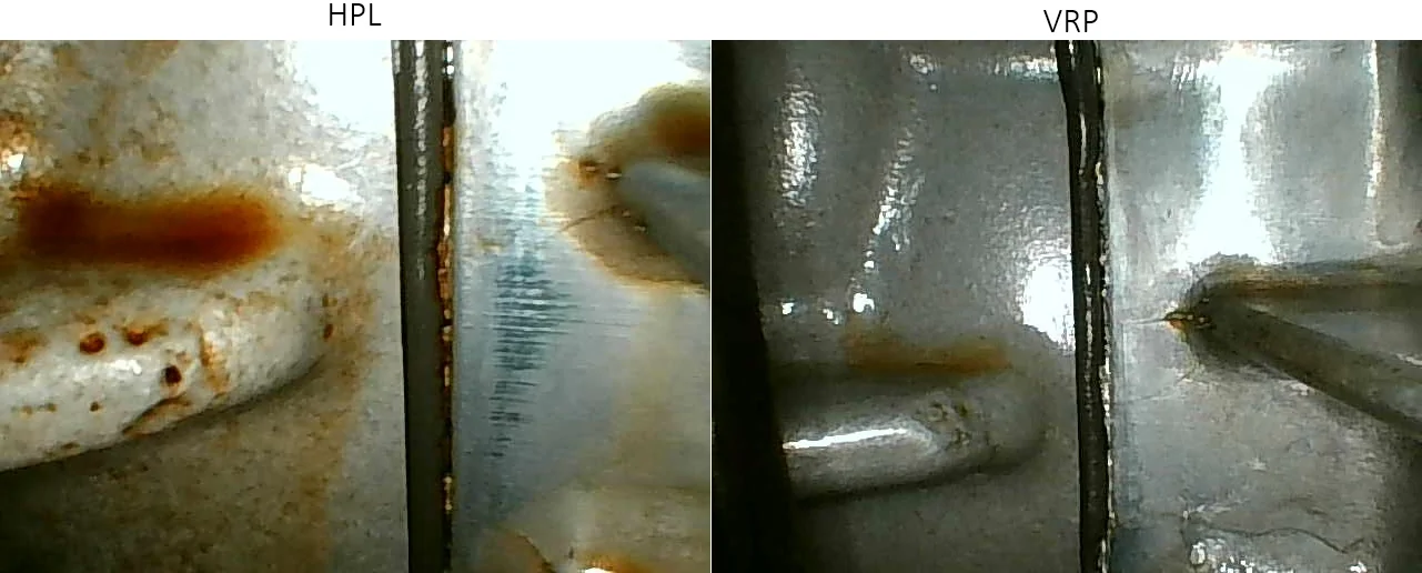 Ford Bronco 2.7L Engine Borescope Pictures of Valvoline Restore and Protect 5W-30 vs HPL 0W-30 4