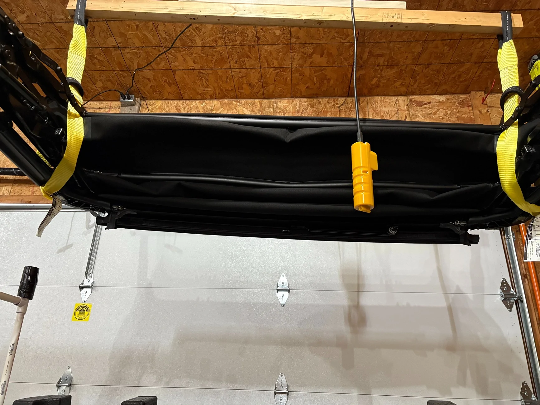 Ford Bronco My DIY Strap Lift System For Easy Soft Top Removal & Installation ... SoftTopLifting-3