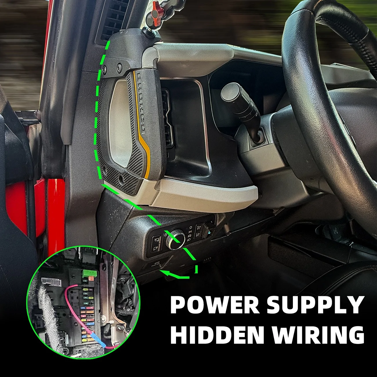 Ford Bronco The multi-functional phone holder has arrived! 