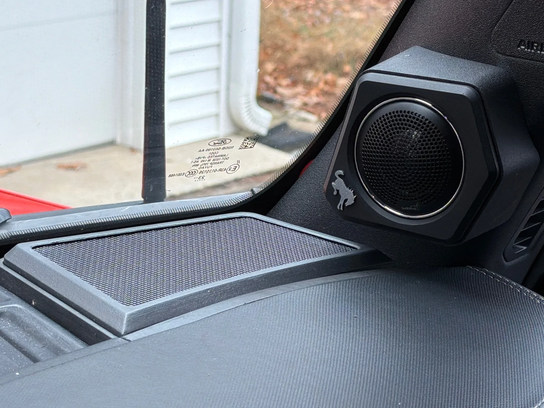 Ford Bronco Dash speaker upgrade. image0