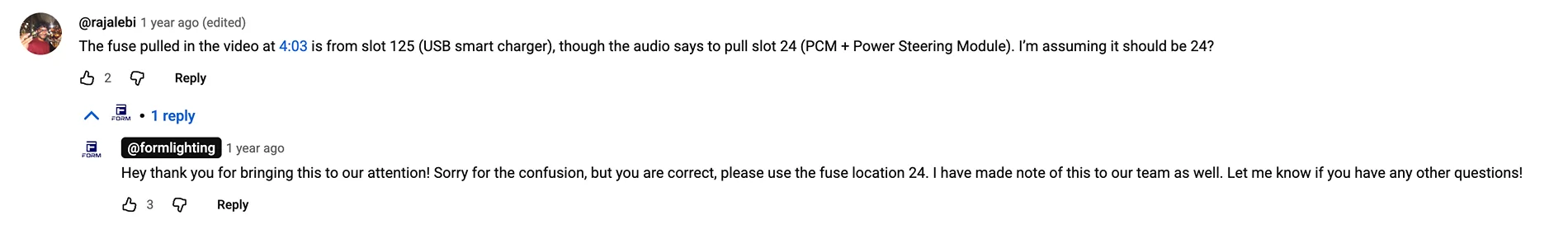 Ford Bronco Incorrect startup animation on the Form Lighting LED Projector Headlights Screenshot 2025-11-10 at 11.41.54
