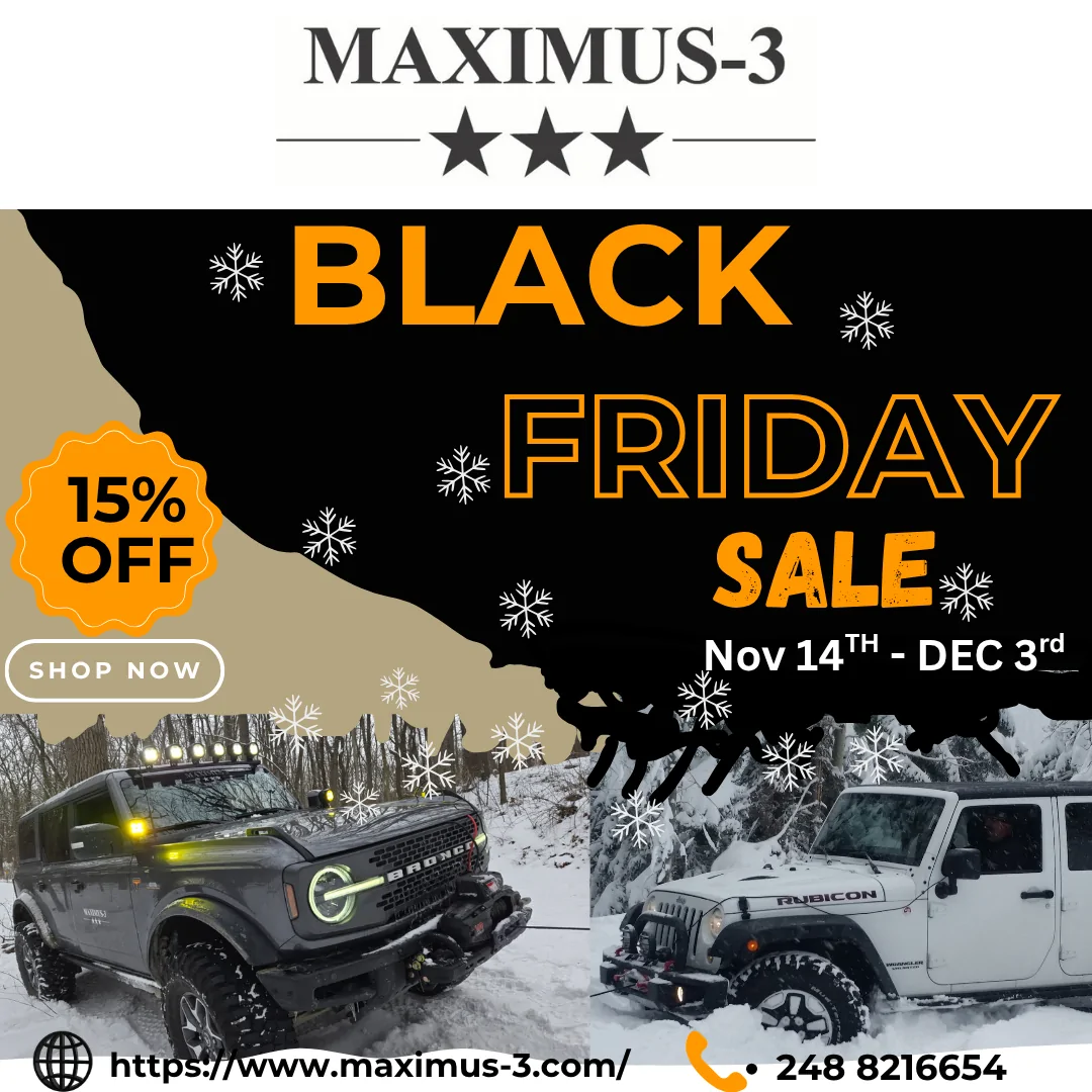 Ford Bronco BLACK FRIDAY SALES by Maximus-3 SALES