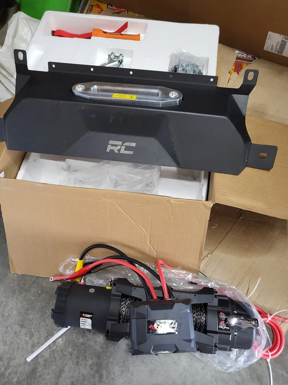 Ford Bronco Hidden Winch Options for 2.3L - Lobo vs RC vs ??? 20220815_161536
