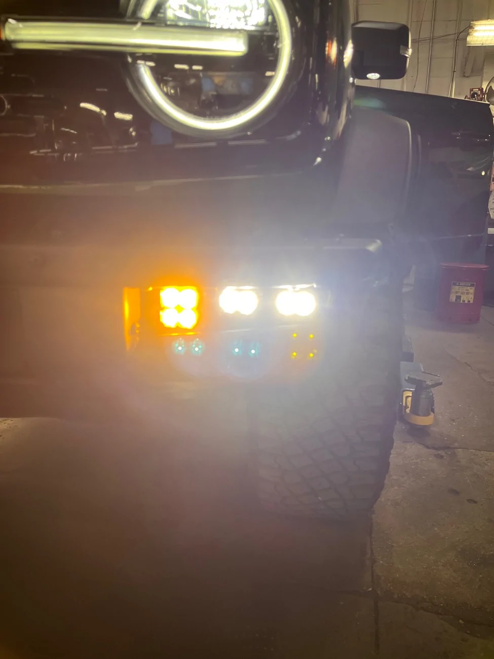 Ford Bronco Heretic Studio LED fog light Kit IMG_7128