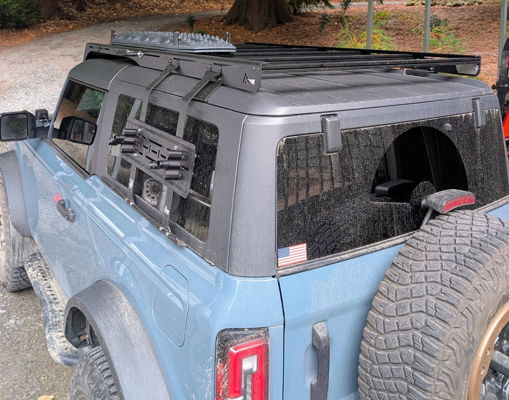 Ford Bronco Topless Trailrax TRMR Roof Rack PXL_20251024_000558956~2