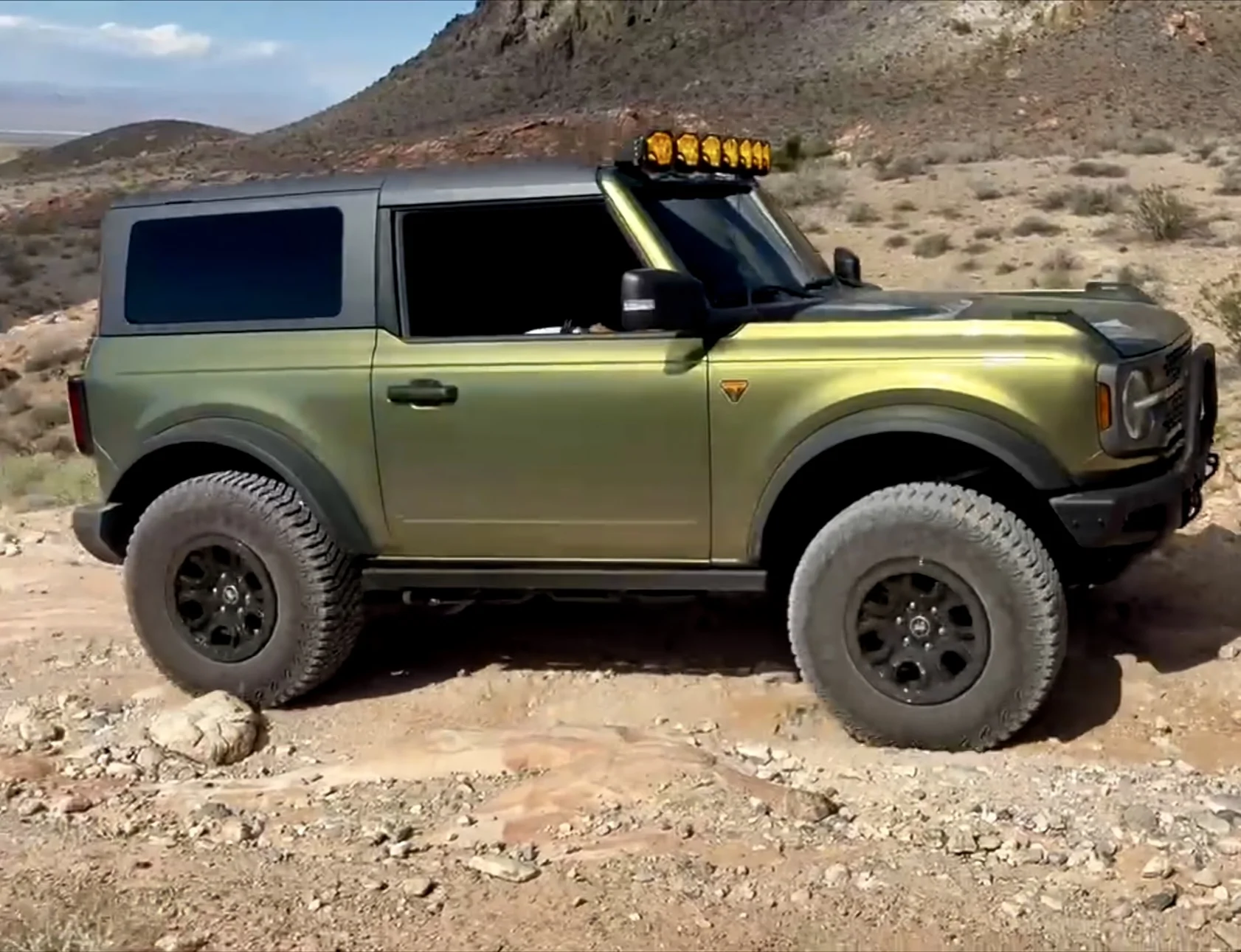 Ford Bronco PPF wrap color change! Urban Bamboo IMG_0997