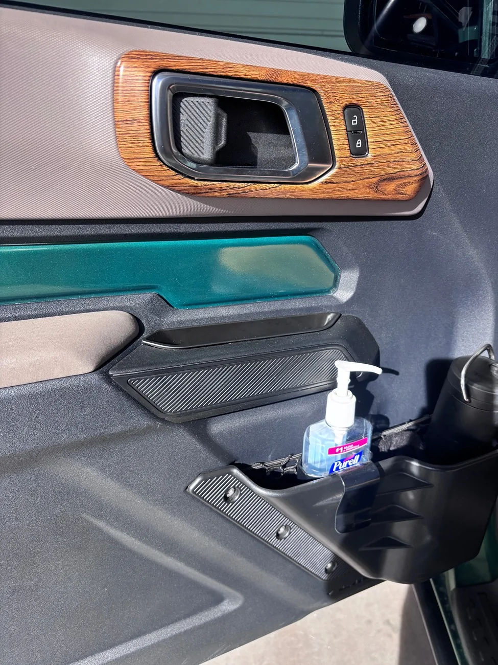 Ford Bronco Wood trim inserts installed IMG_1530
