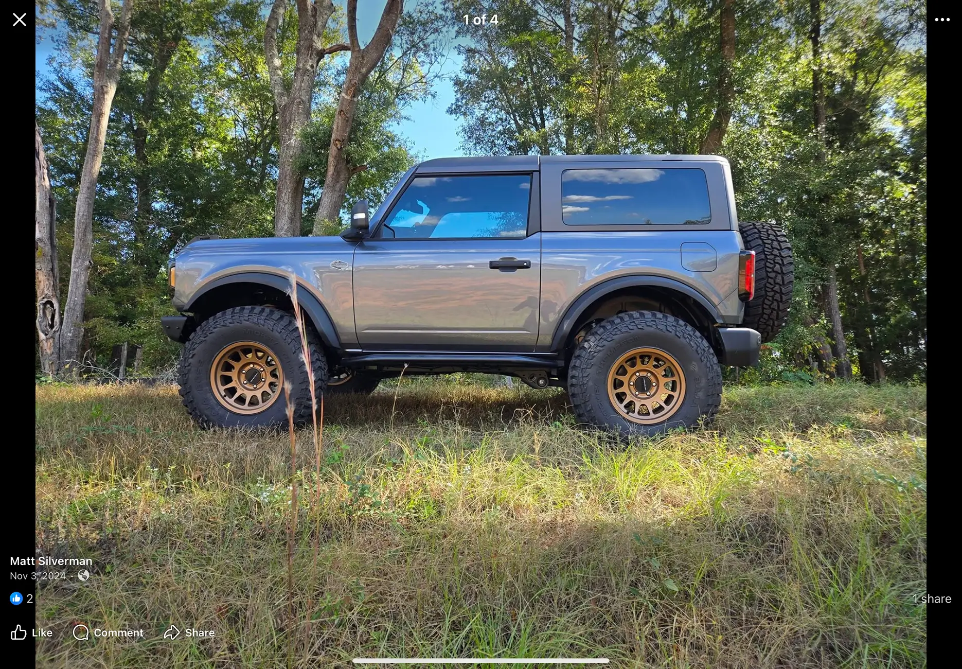 Ford Bronco Show us your installed wheel / tire upgrades here! (Pics) IMG_0197
