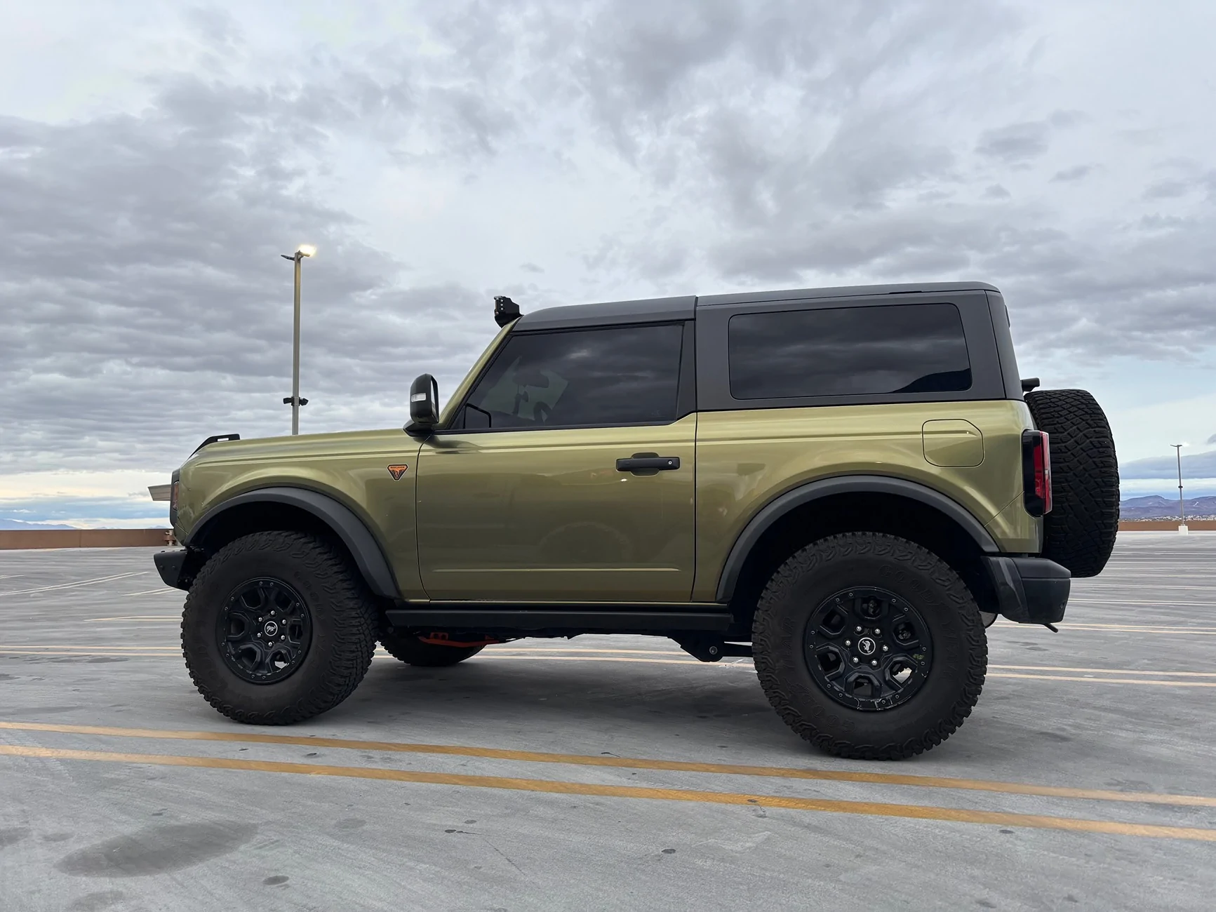 Ford Bronco PPF wrap color change! Urban Bamboo IMG_1648