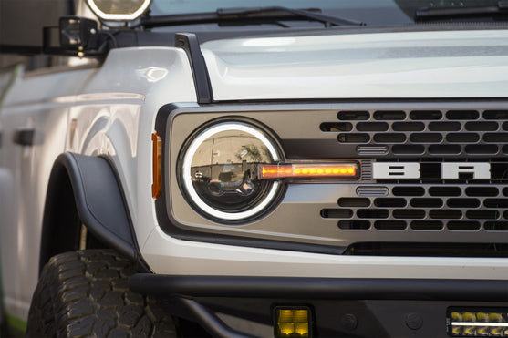 Ford Bronco New Product - DV8 Offroad Black Headlights for Bronco h-gen-Ford-Bronco-Black-Headlights-Event-8_557x372