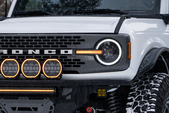 Ford Bronco New Product - DV8 Offroad Black Headlights for Bronco h-gen-Ford-Bronco-Black-Headlights-Event-2_557x372
