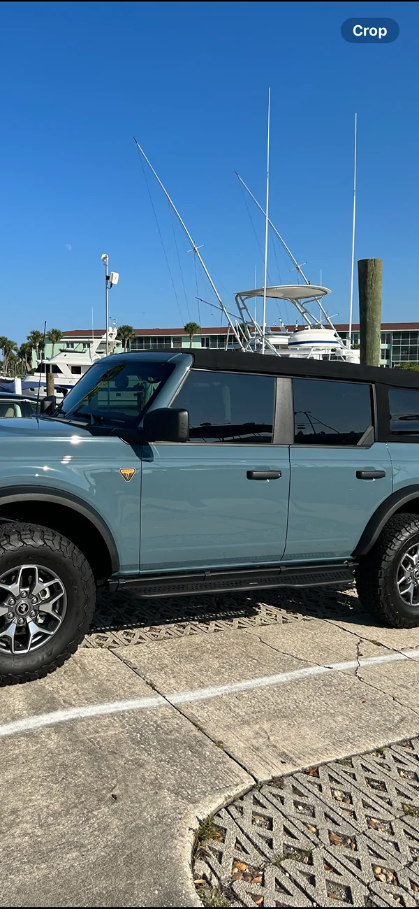 Ford Bronco Oem rock slider info IMG_6059