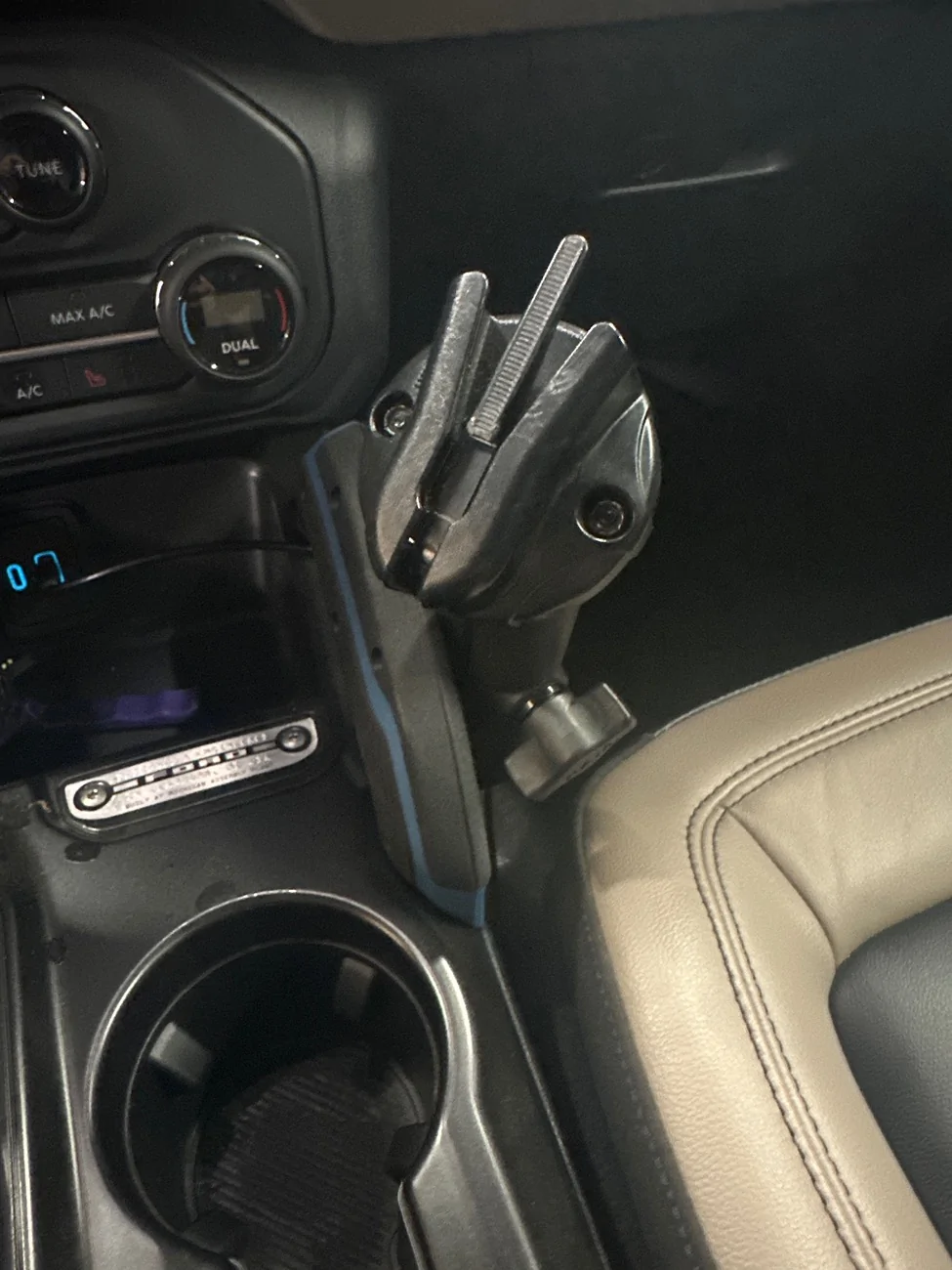 Ford Bronco Phone MOunt imag