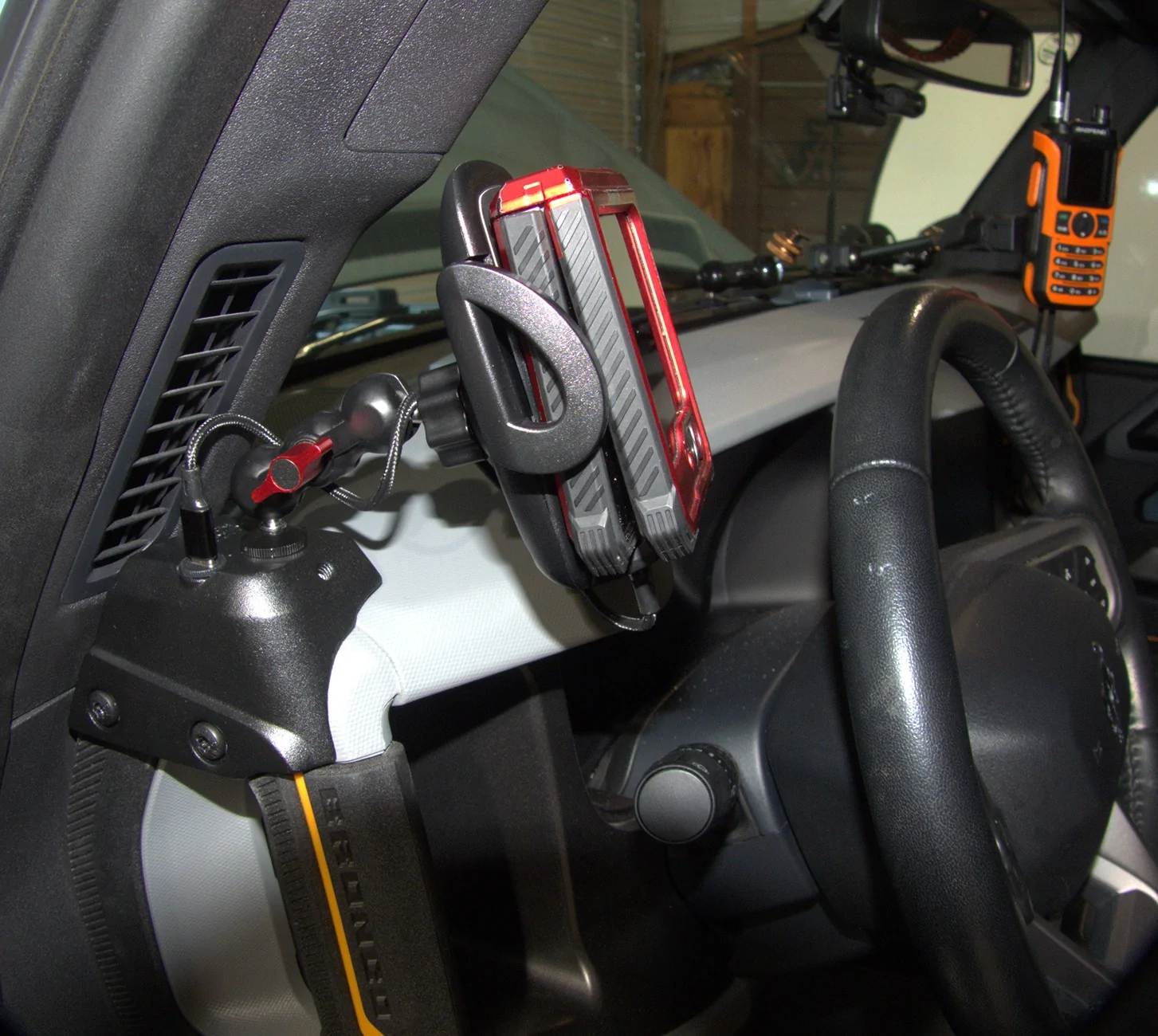 Ford Bronco Phone MOunt phone mt sid