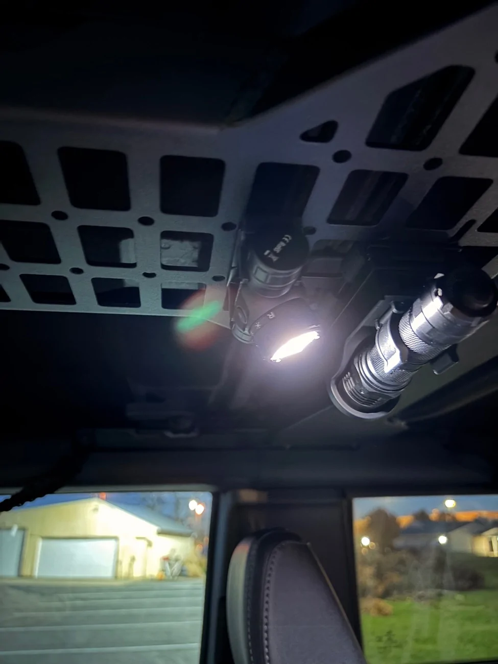 Ford Bronco Using headlamp as dome light IMG_3097