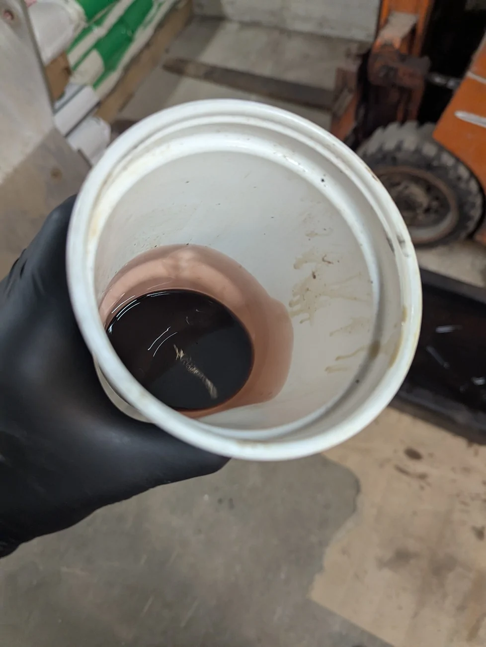 Ford Bronco Transmission fluid and filter change notes PXL_20251119_201130902