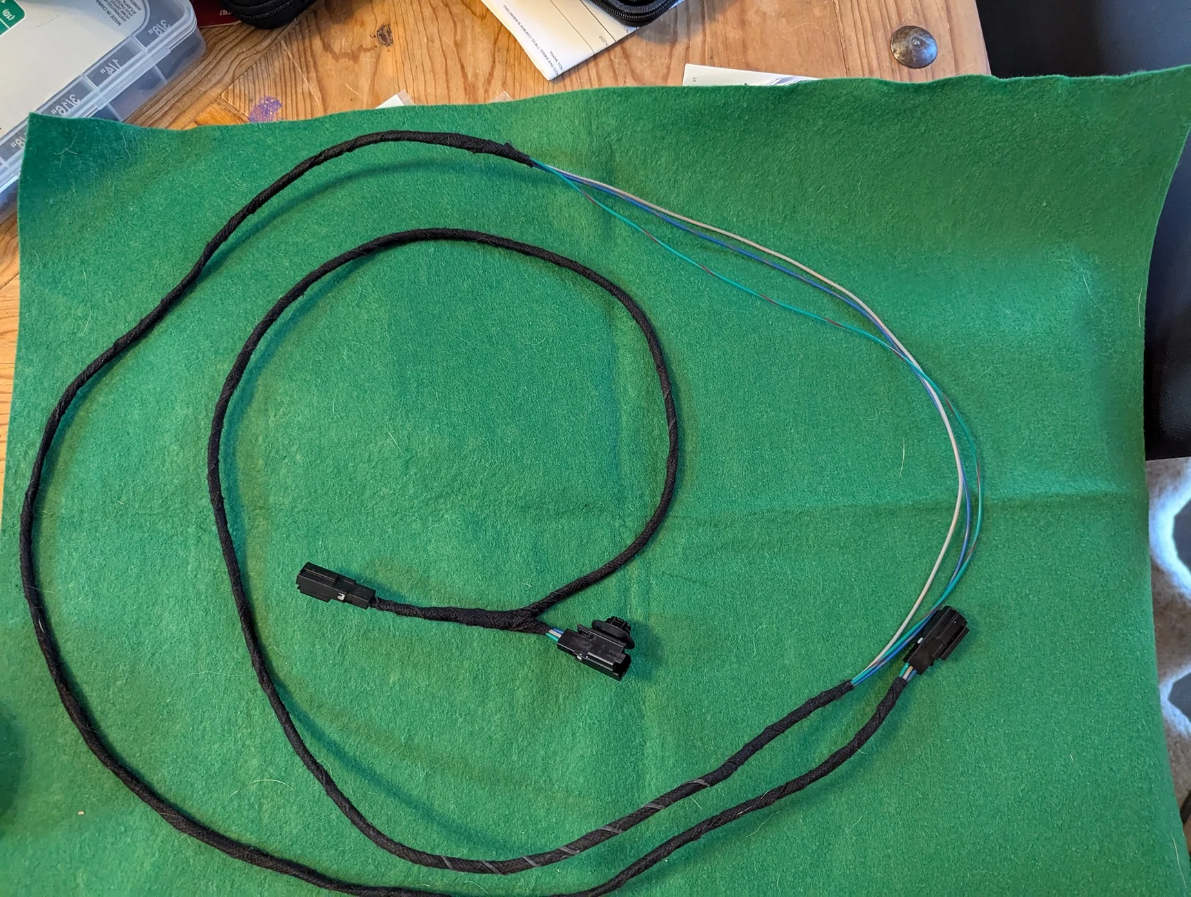 Ford Bronco Color changing ambient lighting using Ford OEM parts Harness_2