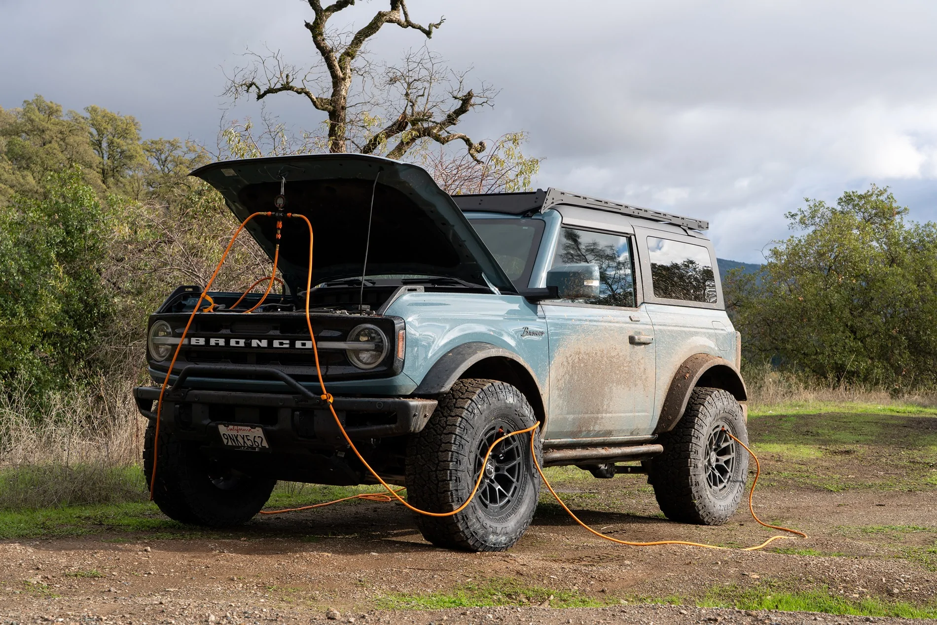 Ford Bronco RTR Tech-6 0 Offset Wheels & Falken AT4W Tires Pictures _DSC6723