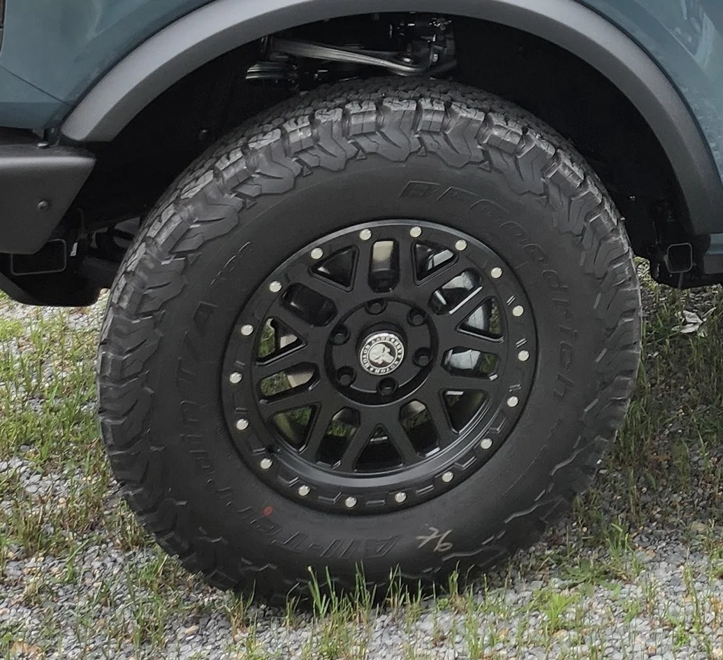 Ford Bronco Black Lug Nuts recommendations? tint