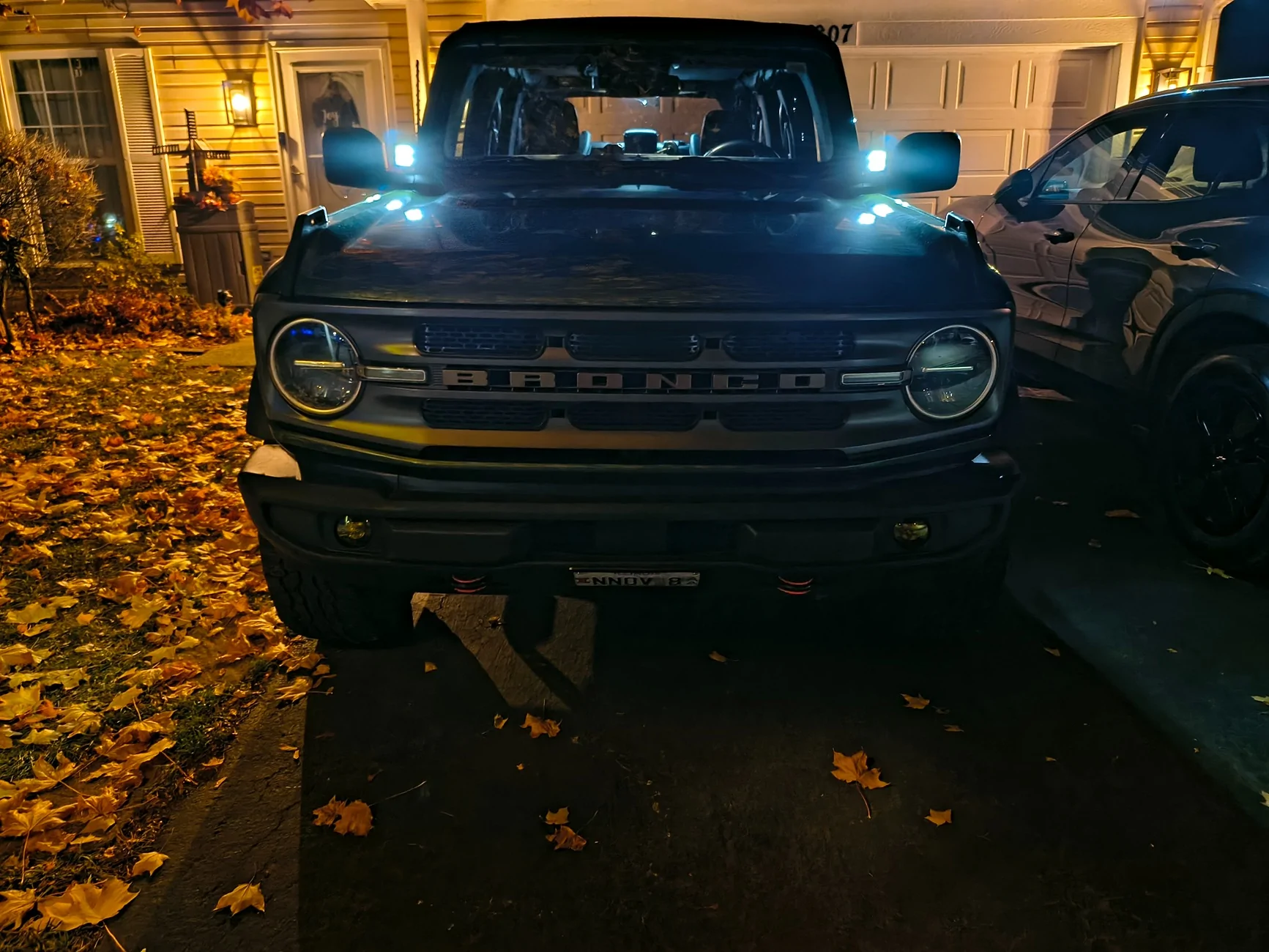 Ford Bronco Options for additional lights for turning - Can't see when making 90 degree turns at night. IMG_20251123_230702795_HDR