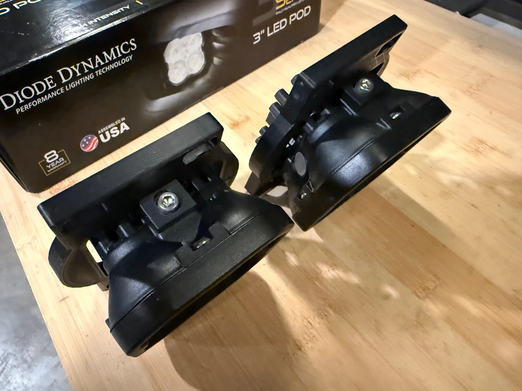 Ford Bronco Diode Dynamics SS3 MAX Yellow SAE Fogs with Capable Bumper Mount SS3 Sid