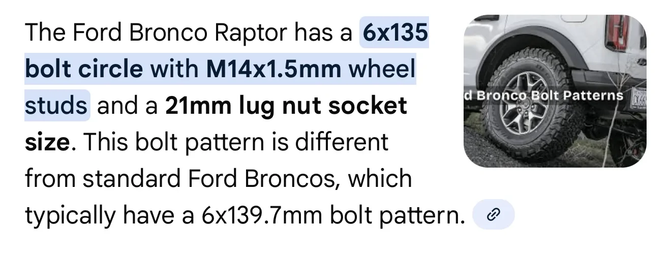 Ford Bronco Bronco Raptor Differences vs. All Other Trims - Comprehensive List IMG_3729