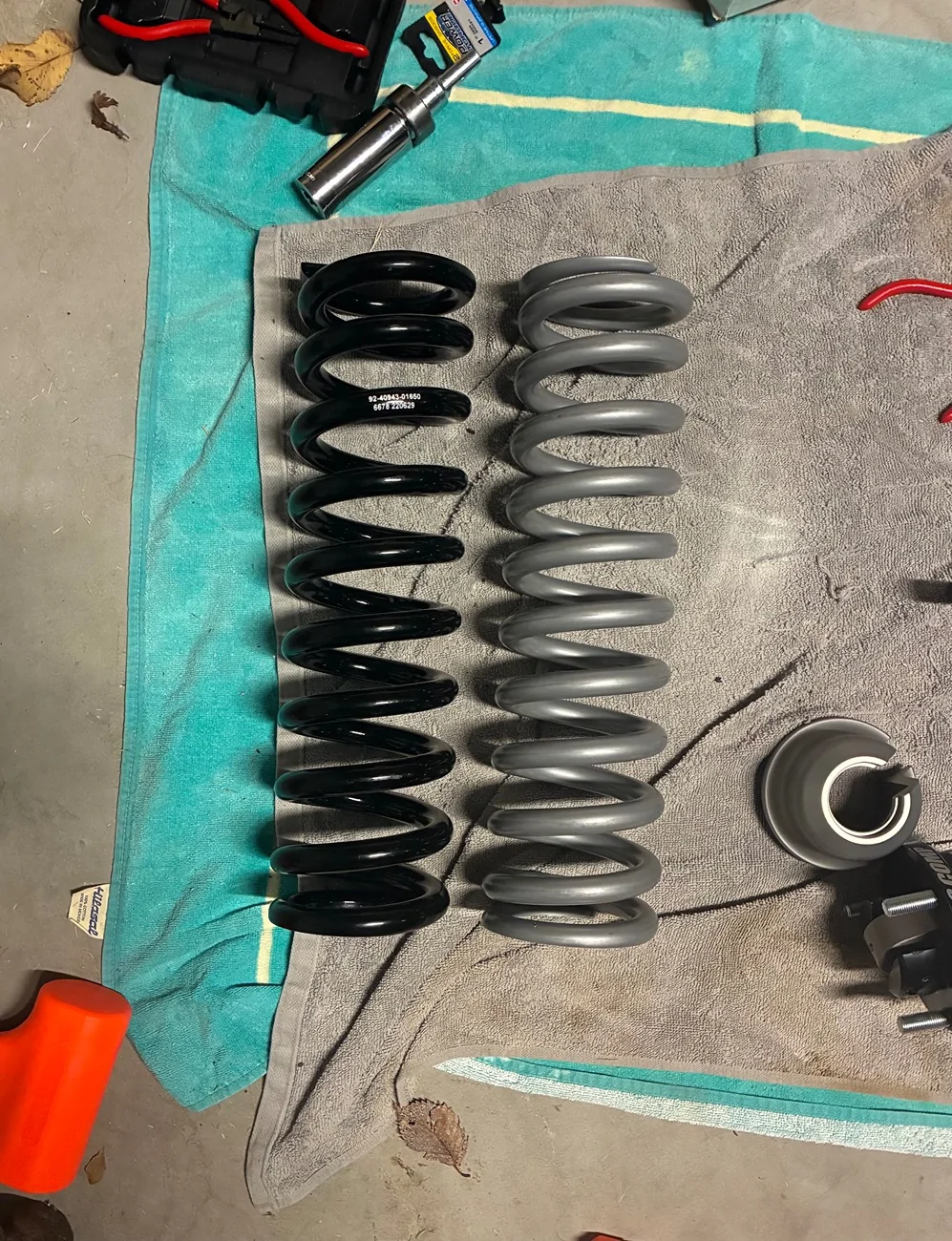 Ford Bronco Coilovers - changing springs to effect ride height. IMG_7861