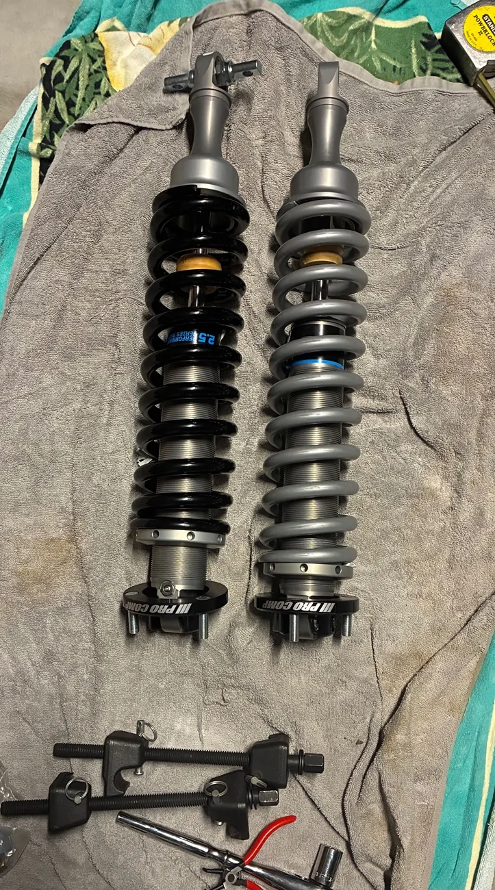 Ford Bronco Coilovers - changing springs to effect ride height. IMG_7863