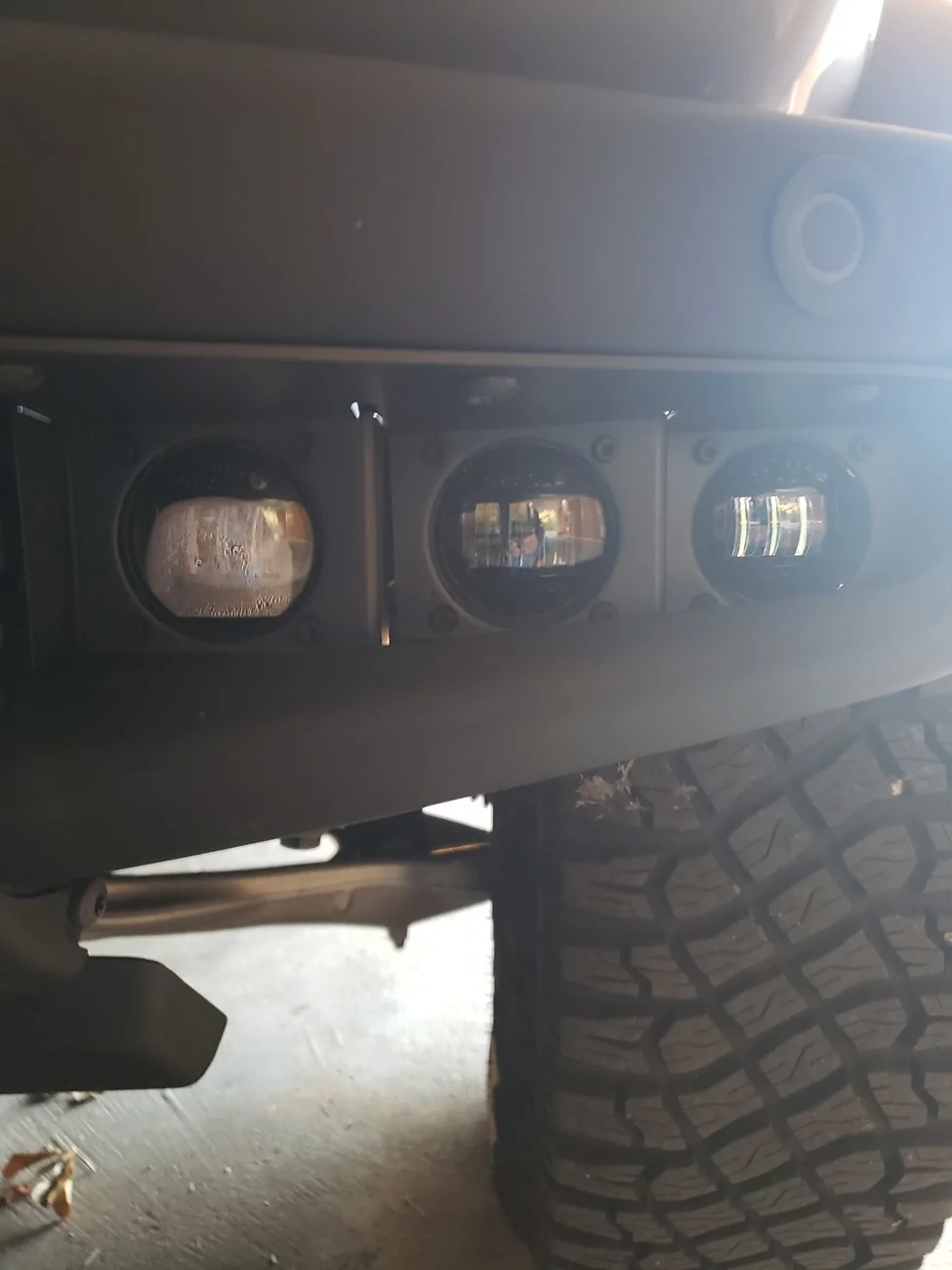 Ford Bronco LASER + LED Triple Fog Light Kit for the 2021–2025 Bronco (Steel Bumper) by ORACLE Lighting 20251117_072818