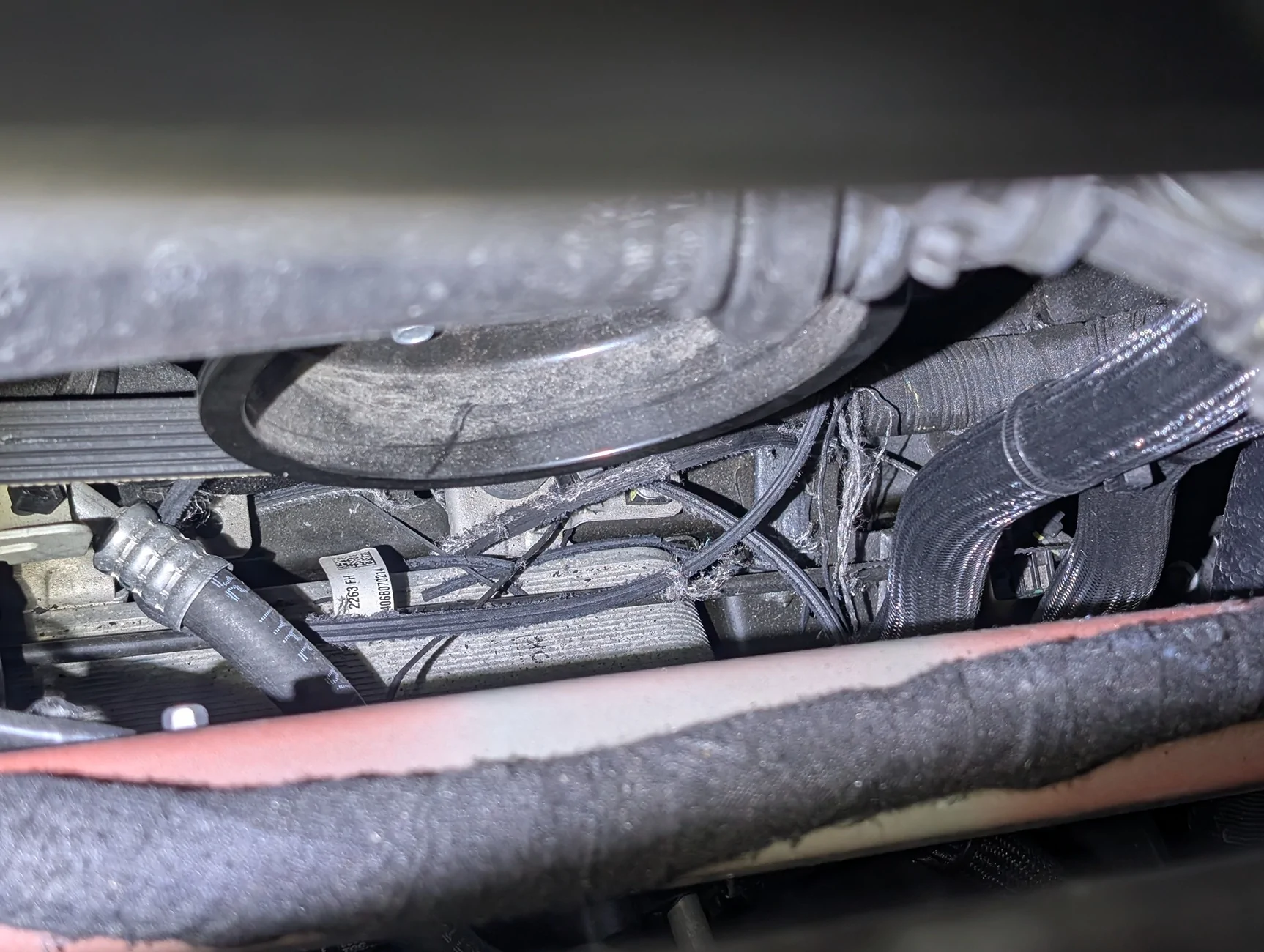 Ford Bronco Accessories belt blew up (2.7L engine) 1000043138