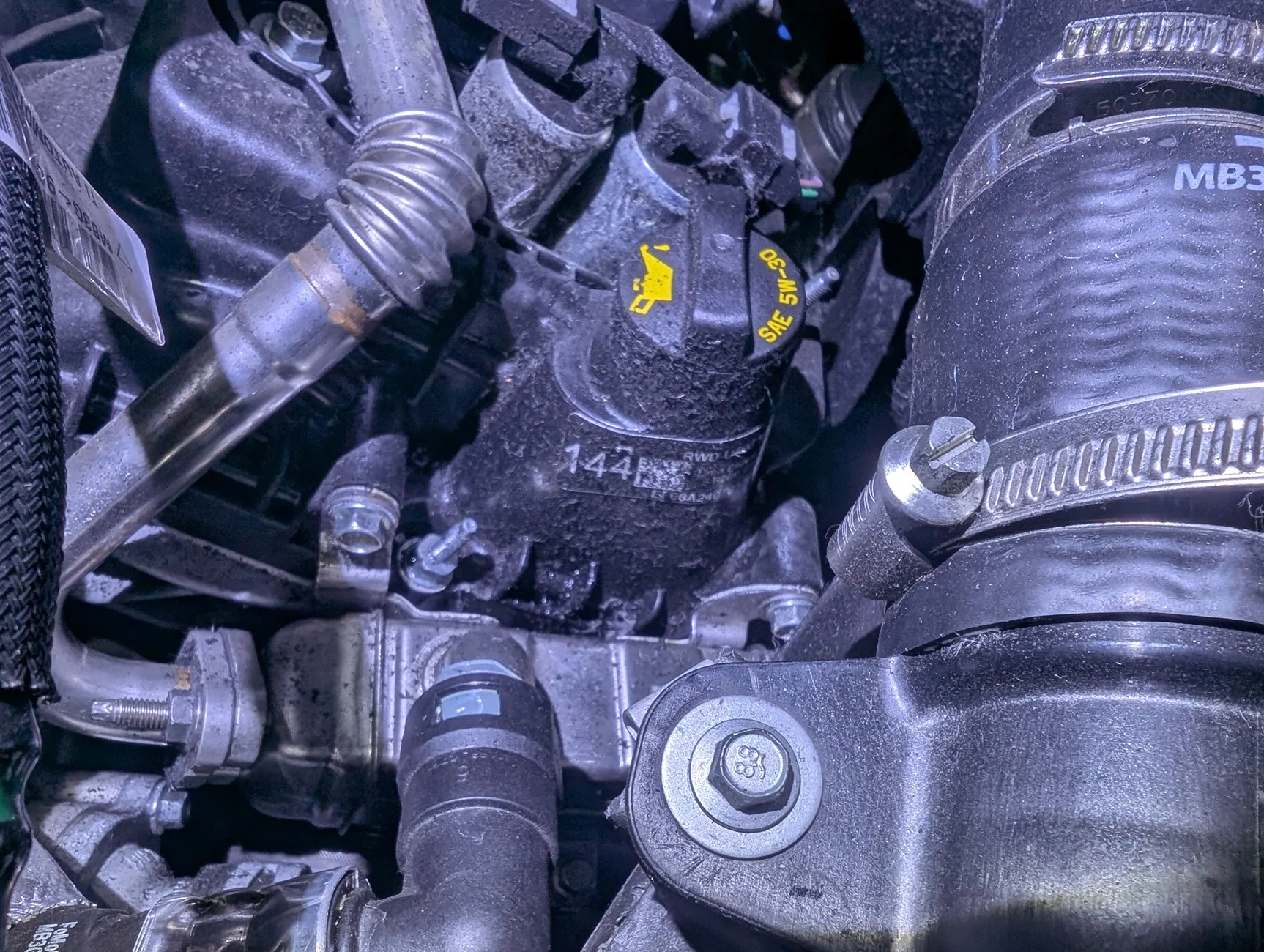 Ford Bronco Accessories belt blew up (2.7L engine) 1000043137