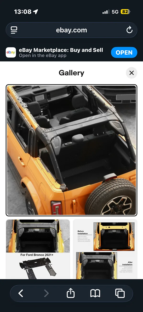 Ford Bronco Roll bar cover install problem please help IMG_3247