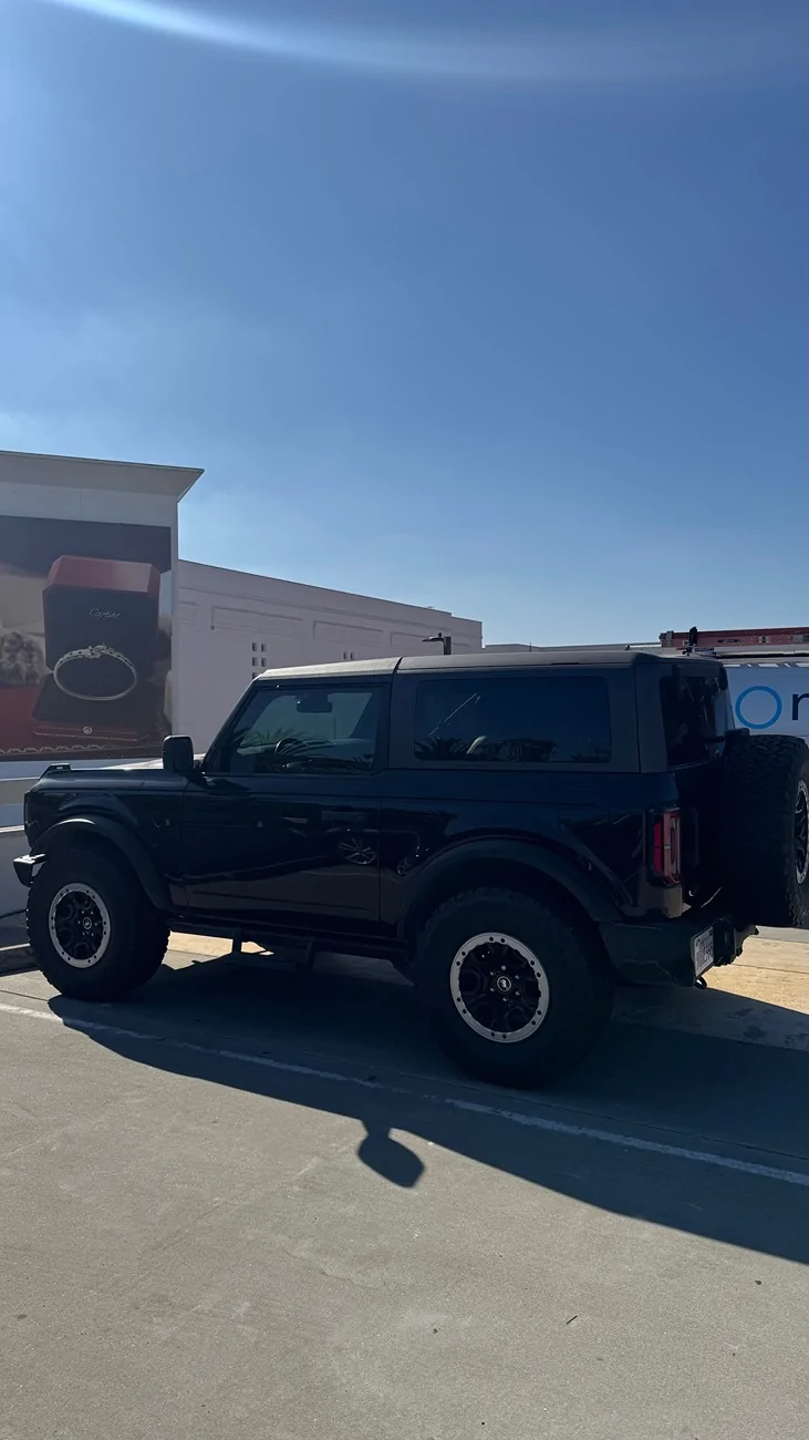 Ford Bronco Roof Front Trim Rail Covers by Rockslide Engineering IMG_9415