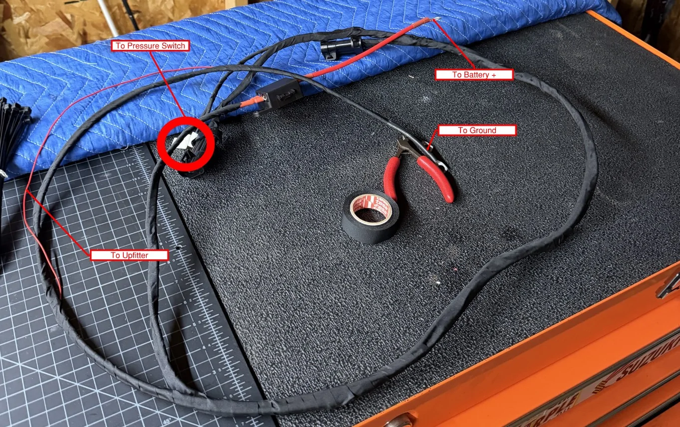 Ford Bronco How To - ARB Brushless Twin Compressor Install Harness