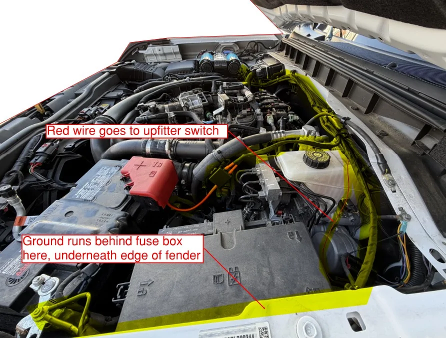 Ford Bronco How To - ARB Brushless Twin Compressor Install wiring 1
