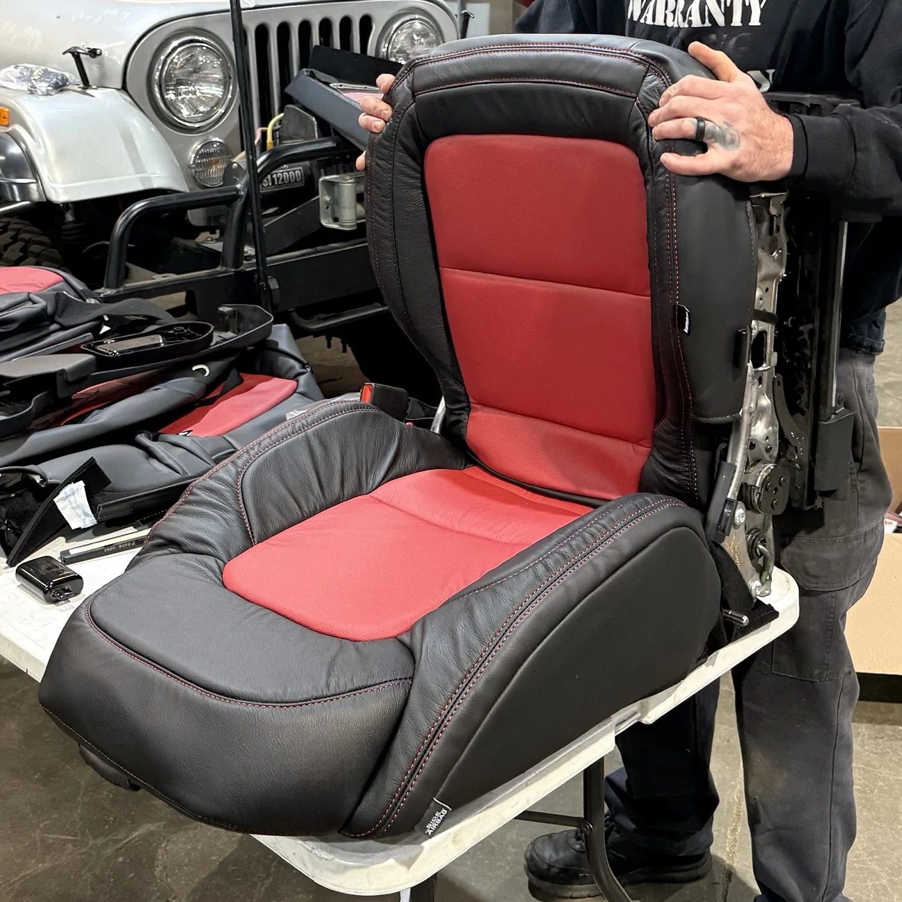 Ford Bronco Katzkin Seats seat3